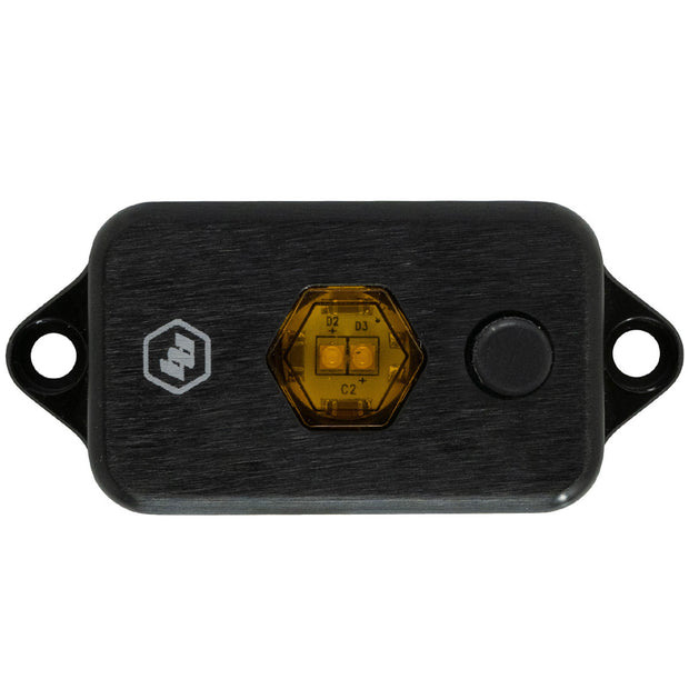 LED Dome Light With Switch (Baja Amber)
