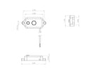 LED Dome Light With Switch (Baja Amber)