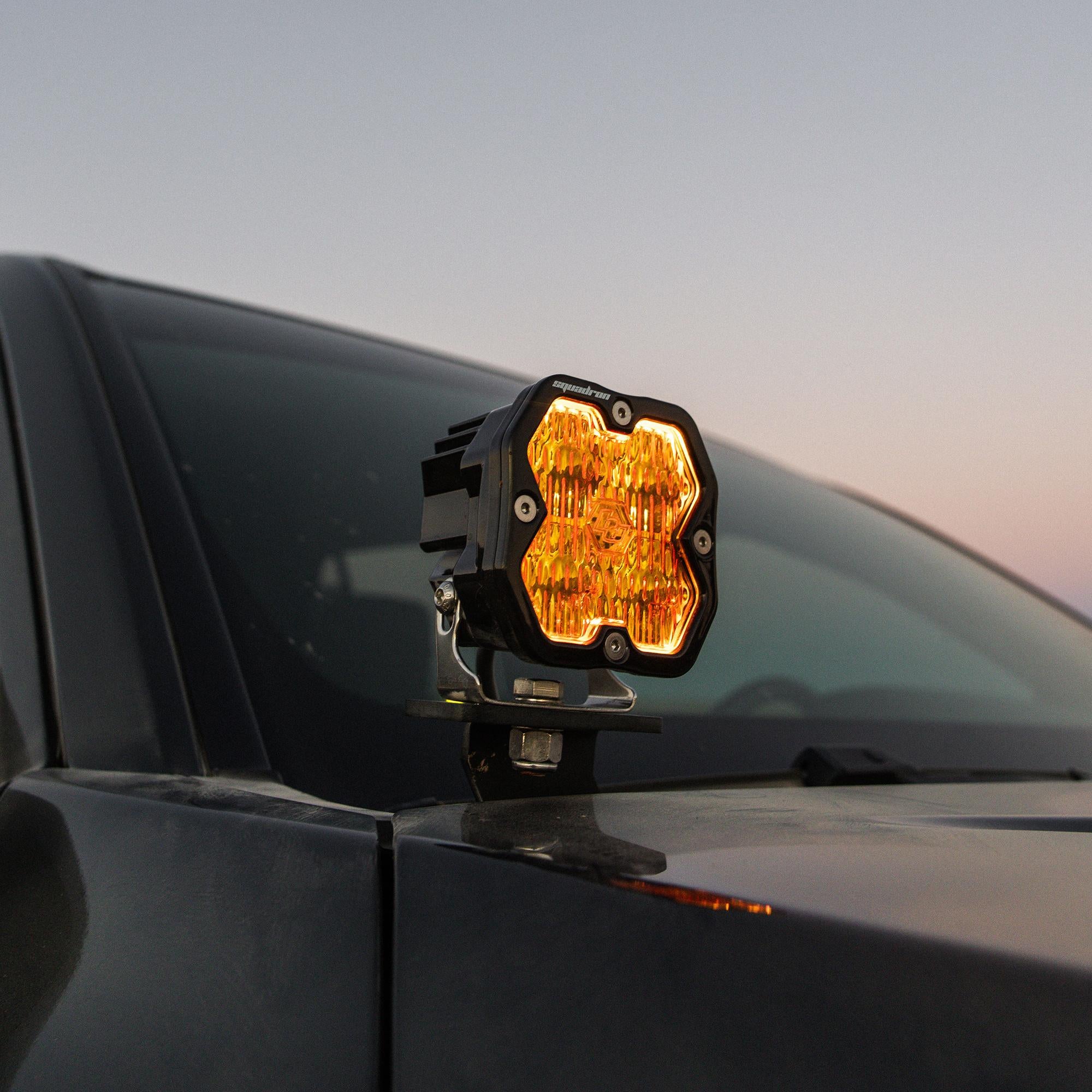 Squadron 2.0 Sport A-Pillar Light Kit - Toyota 2025-26 4Runner (Driving Combo; Clear)