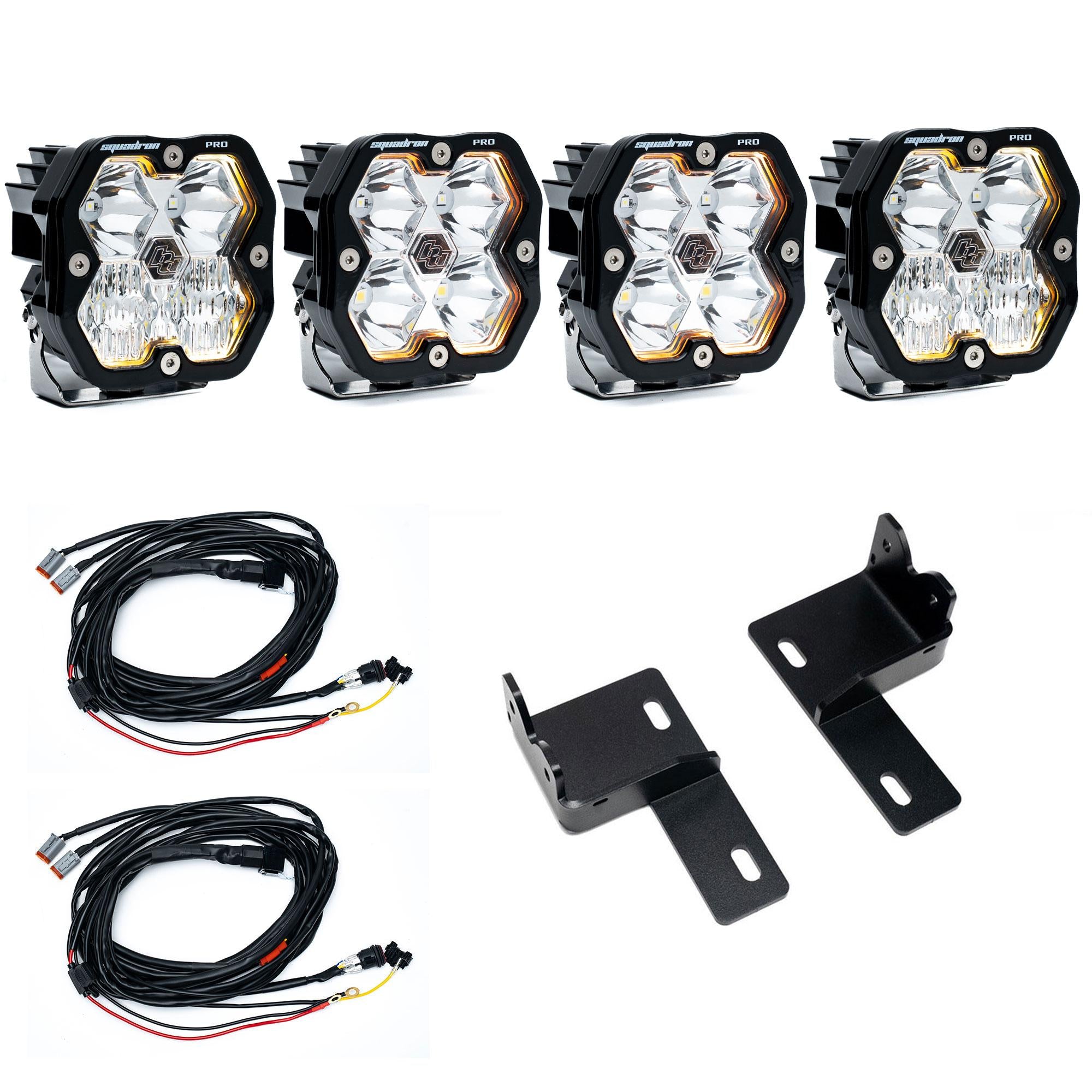 Squadron 2.0 Pro Behind-the-Grille Light Kit - Toyota 2025-26 4Runner (Multi Pattern; Clear)