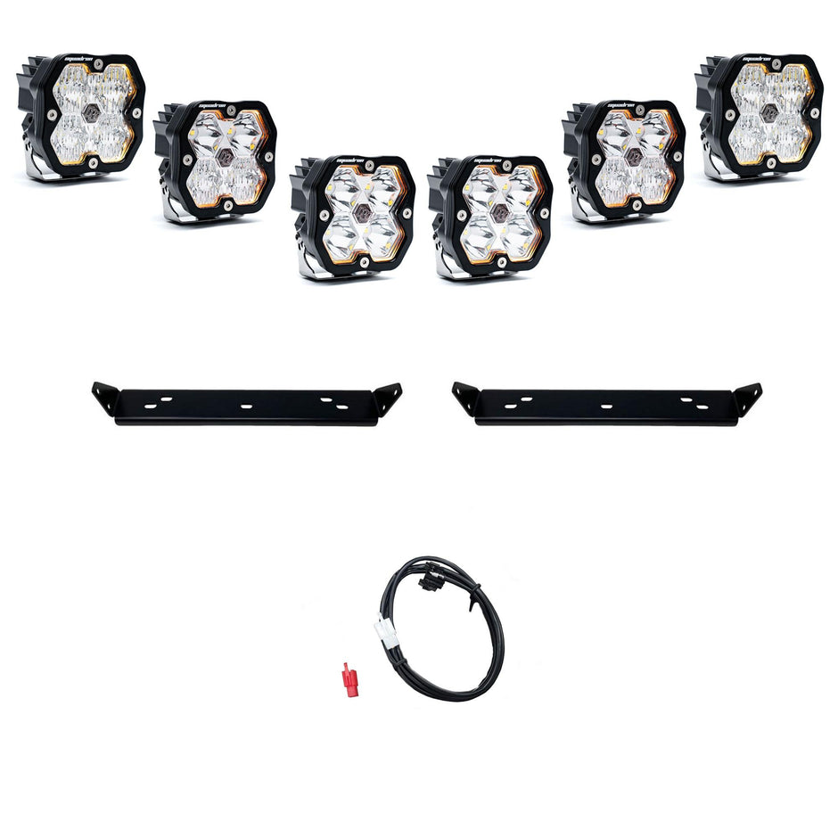 Squadron 2.0 Sport Behind-the-Grille Light Kit - Ford 2021-26 F-150 Raptor  2024-26 F-150 Raptor 37/R (Multi Pattern; Clear)