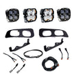 Squadron 2.0 Pro/Squadron SAE Dual Fog Pocket Light Kit - Ford 2023-26 F-250/350 Super Duty (Multi Pattern; Clear; Upfitter)