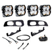 Squadron 2.0 Pro Dual Fog Pocket Light Kit - Ford 2023-26 F-250/350 Super Duty (Multi Pattern; Clear; Upfitter)