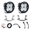 Squadron 2.0 Sport Fog Pocket Light Kit - RAM 2019-25 2500/3500; Note: Big Horn (Wide Cornering; Clear)