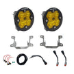 Squadron 2.0 Sport Fog Pocket Light Kit - RAM 2019-25 2500/3500; Note: Big Horn (Wide Cornering; Baja Amber)