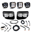 Squadron 2.0 Sport/Squadron SAE Dual Fog Pocket Light Kit - Ford 2020-22 F-250/350 Super Duty (Multi Pattern; Clear; Upfitter)