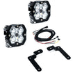 Squadron 2.0 Pro A-Pillar Light Kit - Jeep 2018-26 Wrangler JL; 2020-26 Gladiator JT (Spot; Clear; Toggle)