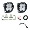 Squadron-R 2.0 Sport Fog Pocket Light Kit - Jeep 2018-26 Wrangler JL; 2020-26 Gladiator JT (Wide Cornering; Clear)