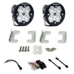 Squadron-R 2.0 Sport Fog Pocket Light Kit - Jeep 2018-26 Wrangler JL; 2020-26 Gladiator JT; Note: W/ OE Sahara Bumper (Wide Cornering; Clear)