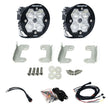 Squadron-R 2.0 Pro Fog Pocket Light Kit - Jeep 2018-26 Wrangler JL; 2020-26 Gladiator JT; Note: W/ OE Sahara Bumper (Wide Cornering; Clear)