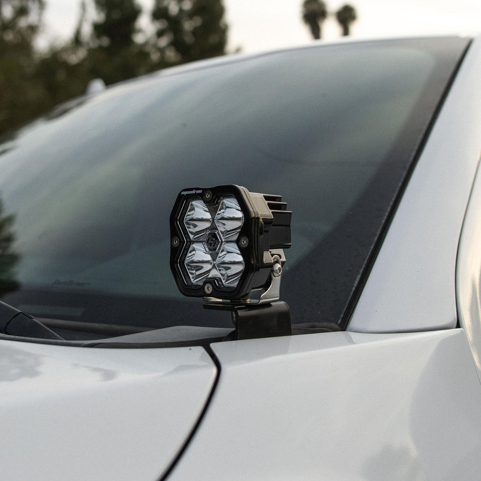 Squadron 2.0 Sport A-Pillar Light Kit - Ford 2015-20 F-150; 2017-20 F-150 Raptor (Spot; Clear)
