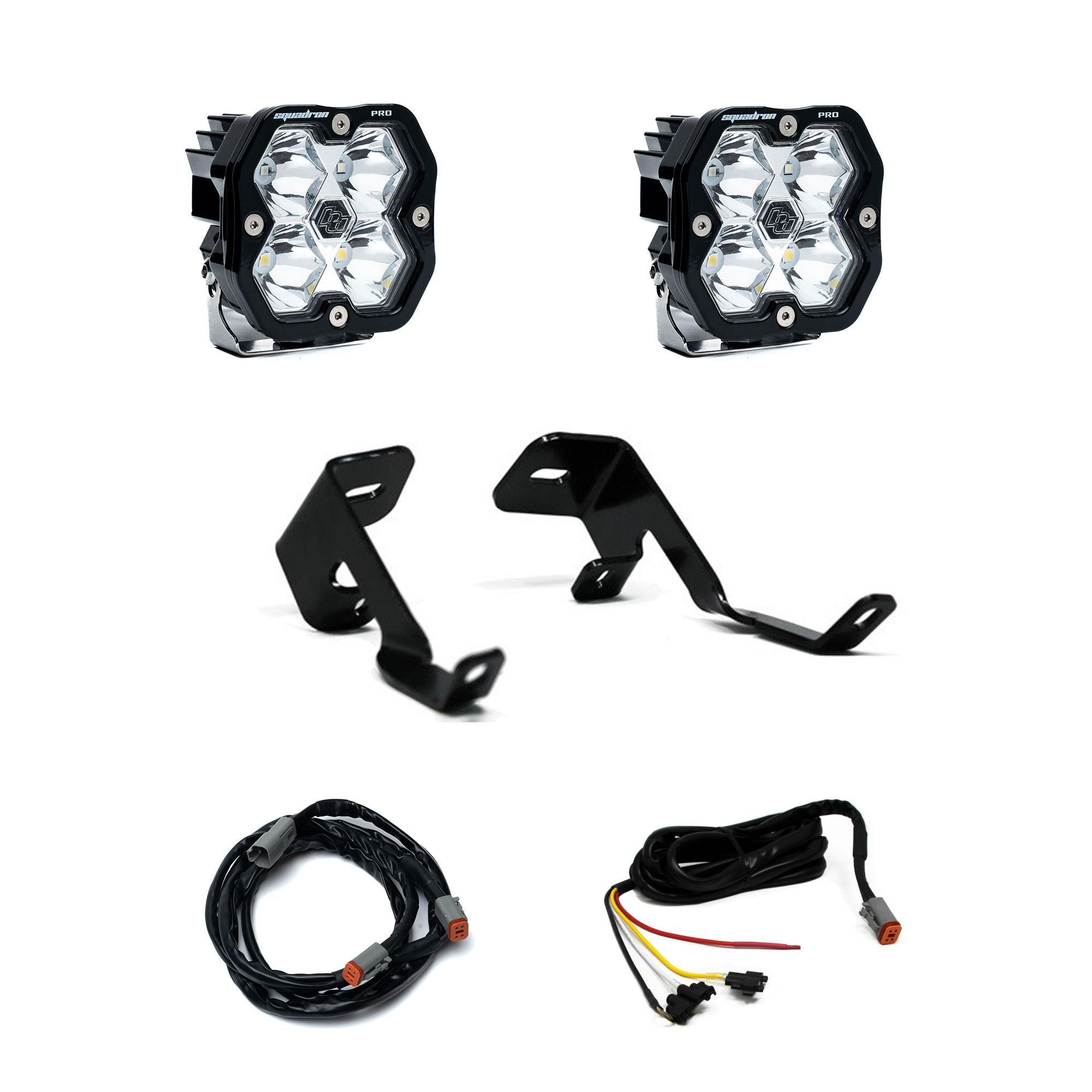 Squadron 2.0 Pro A-Pillar Light Kit - Ford 2015-20 F-150; 2017-20 F-150 Raptor (Spot; Clear)