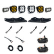 Squadron 2.0 Sport/Squadron SAE/S2 Sport Fog Pocket Light Kit - Ford 2017-20 F-150 Raptor (Multi Pattern/SAE Fog; Amber)