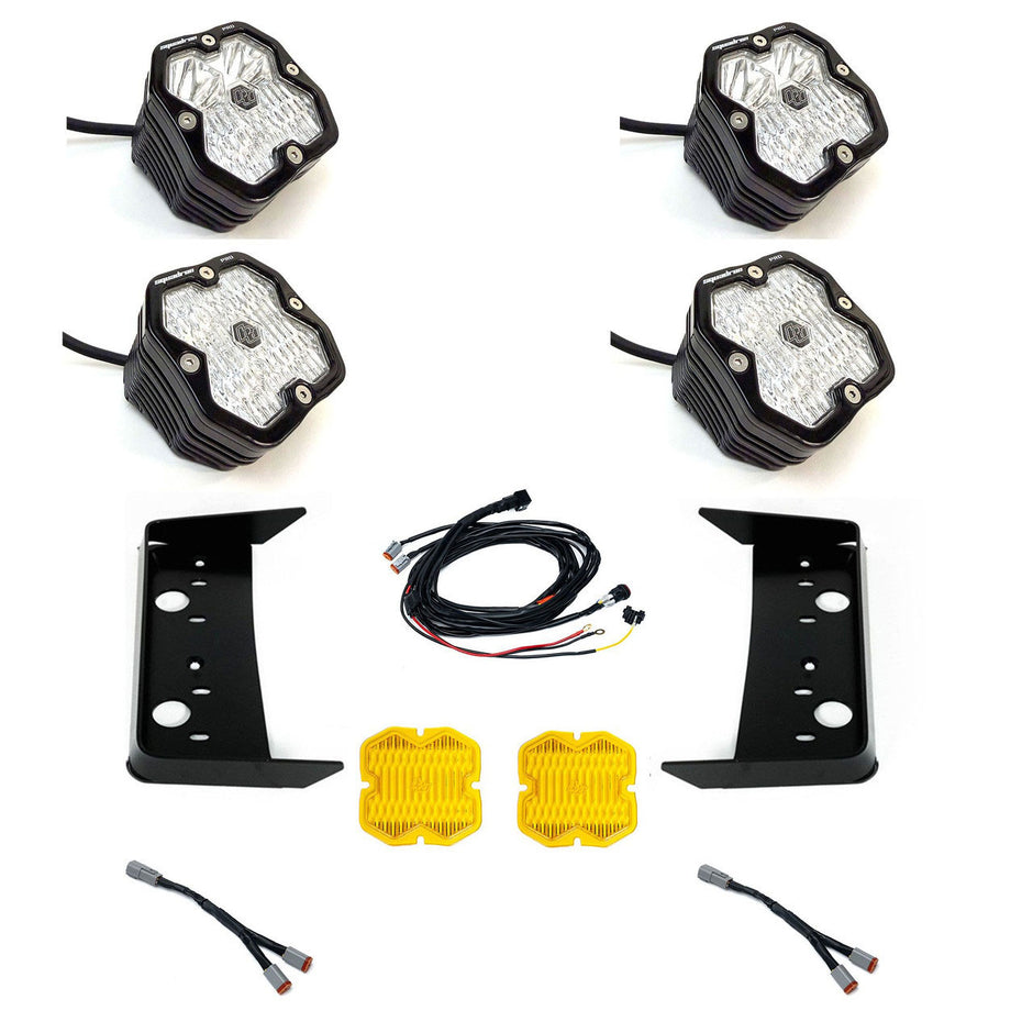 Squadron 2.0 Pro Vent Kit - Toyota 2022-26 Tundra (Multi Pattern; Clear)