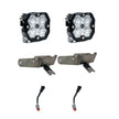 Squadron 2.0 Pro Fog Pocket LIght Kit - Ford 1999-10 F-250/350 Super Duty (Wide Cornering; Clear)