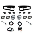 Squadron 2.0 Pro/Dual S2 Sport Fog Pocket Light Kit - Ford 2021-26 Bronco; 2022-24 Bronco Raptor; Note: W/ Steel Bumper (Multi Pattern; Clear; Toggle)