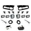 Squadron 2.0 Pro/Dual S2 Sport Fog Pocket Light Kit - Ford 2021-26 Bronco; 2022-24 Bronco Raptor; Note: W/ Steel Bumper (Multi Pattern; Clear; Upfitter)