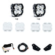 Squadron 2.0 Sport A-Pillar Light Kit - Ford 2021-26 Bronco; 2022-24 Bronco Raptor (Spot; Clear; Upfitter)