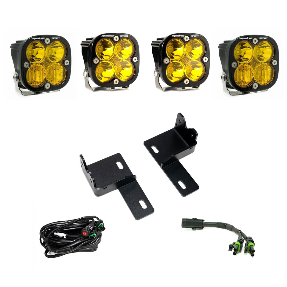 Squadron Sport Behind-the-Grille Kit - 2025-2026 Toyota 4Runner NOTE: Non-TRD Pro/Trailhunter (Baja Amber)