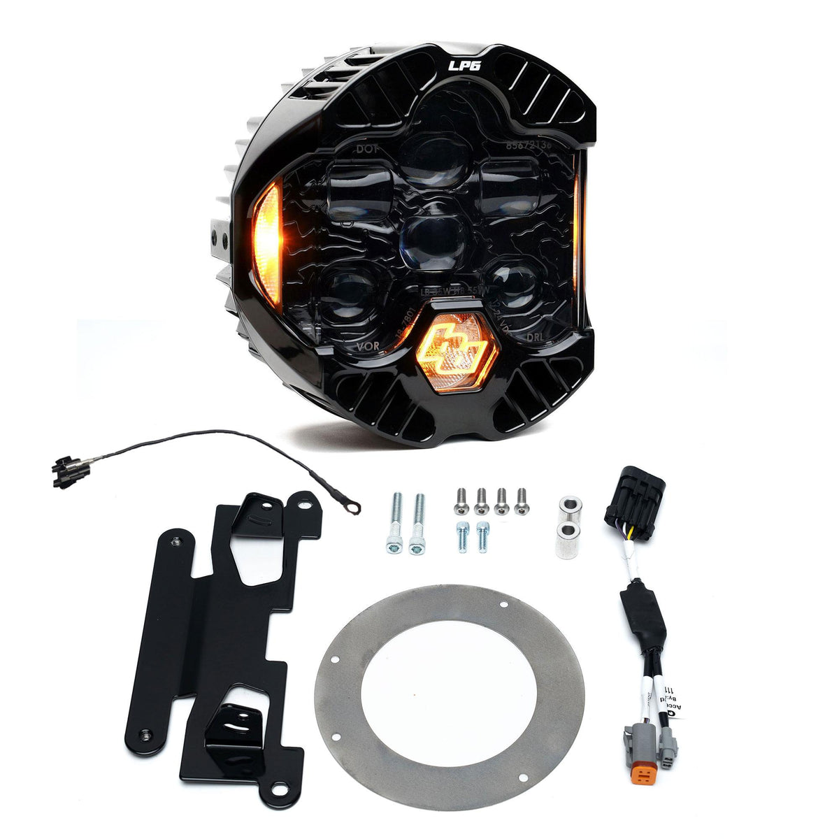 DOT LP6 LED Headlight Kit - 2022-2026 Harley Davidson Low Rider ST (Amber)