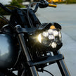 DOT LP6 LED Headlight Kit - 1982-2017 Harley Davidson Dyna/FXR/Softail (White)