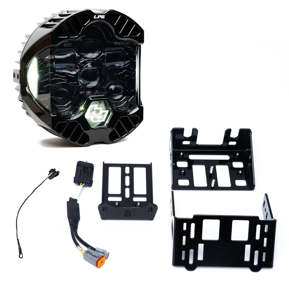 DOT LP6 LED Headlight Kit - 2018-2026 Harley Davidson Softail (White)