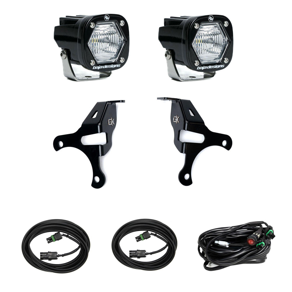 S1 Knuckle Pods Light Kit - 2018-2026 Jeep JL Wrangler/JT Gladiator (Clear)