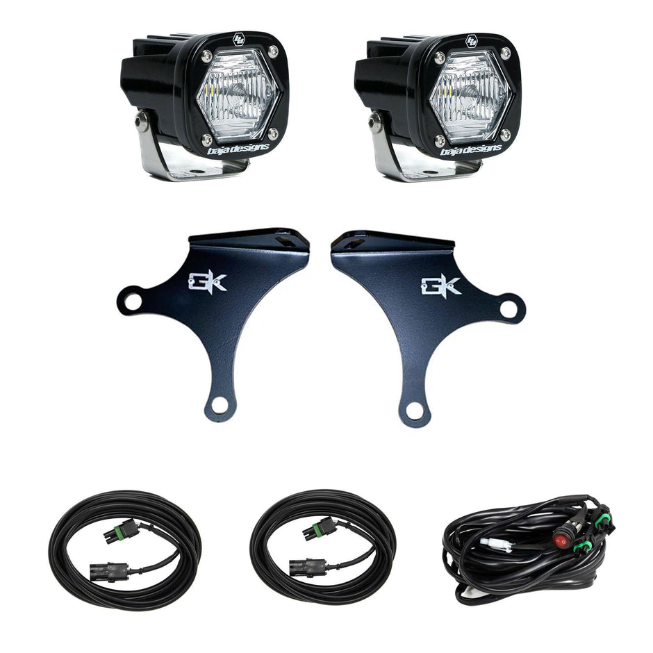 S1 Knuckle Pods Light Kit - 2007-2018 Jeep JK Wrangler (Clear)