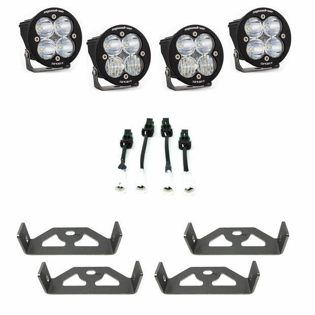 Squadron-R Sport Headlight Kit - '16-25 YXZ (Multi-Pattern; Clear)
