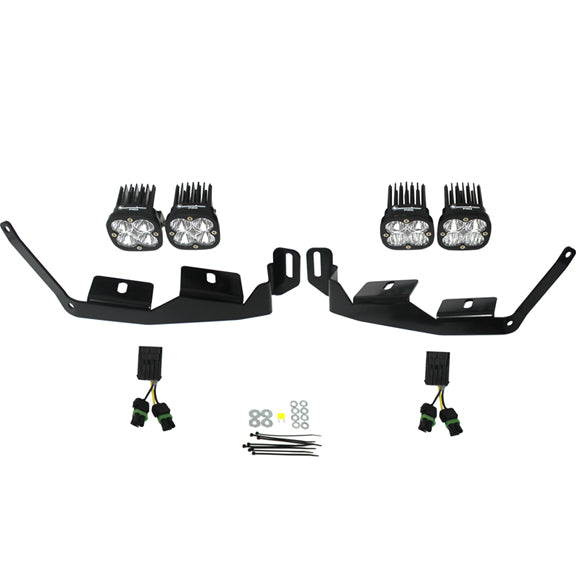 Squadron Sport Headlight Kit - '18-21 RZR RS1; '14-21 RZR XP 1000; '18-21 RZR XP Turbo-S (Multi-Pattern; Clear)