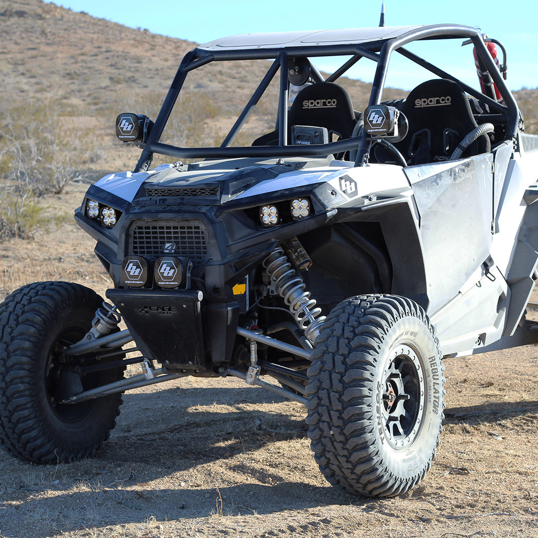 Squadron Unlimited Headlight Kit - '18-21 RZR RS1; '14-21 RZR XP 1000; '18-21 RZR XP Turbo-S (Multi-Pattern; Clear)