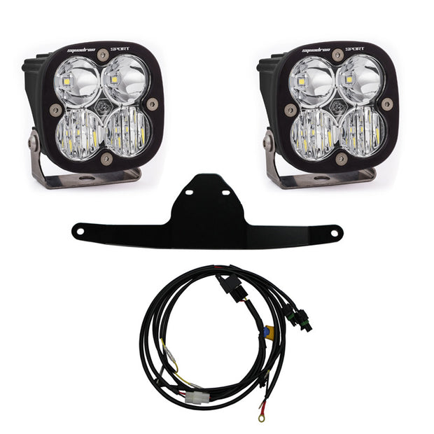 Squadron Sport Frame Mount Kit - '16-20 Africa Twin (Driving Combo; Clear)