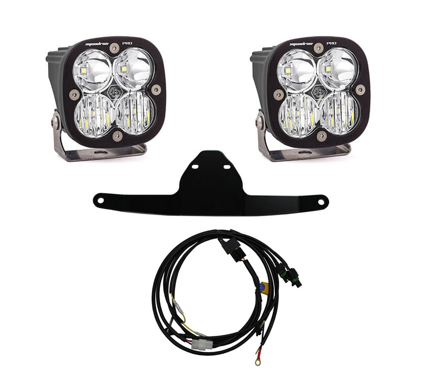 Squadron Pro Frame Mount Kit - '16-20 Africa Twin (Driving Combo; Clear)