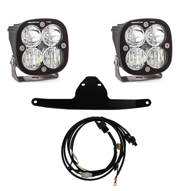 Squadron Pro Frame Mount Kit - '16-20 Africa Twin (Driving Combo; Clear)