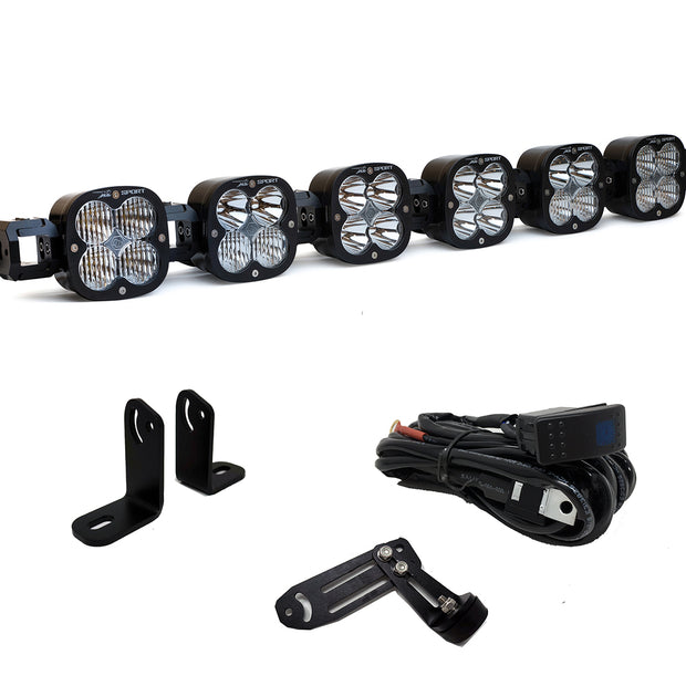 XL Sport Linkable Sport Roof Mount Kit - '20-26 RZR Pro XP; '22-24 RZR Turbo R (Multi-Pattern  Clear)