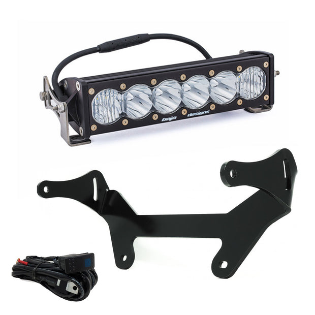 OnX6+ LED 10 Inch Shock Mount Kit - '17-24 Maverick X3 (Driving/Combo; Clear)