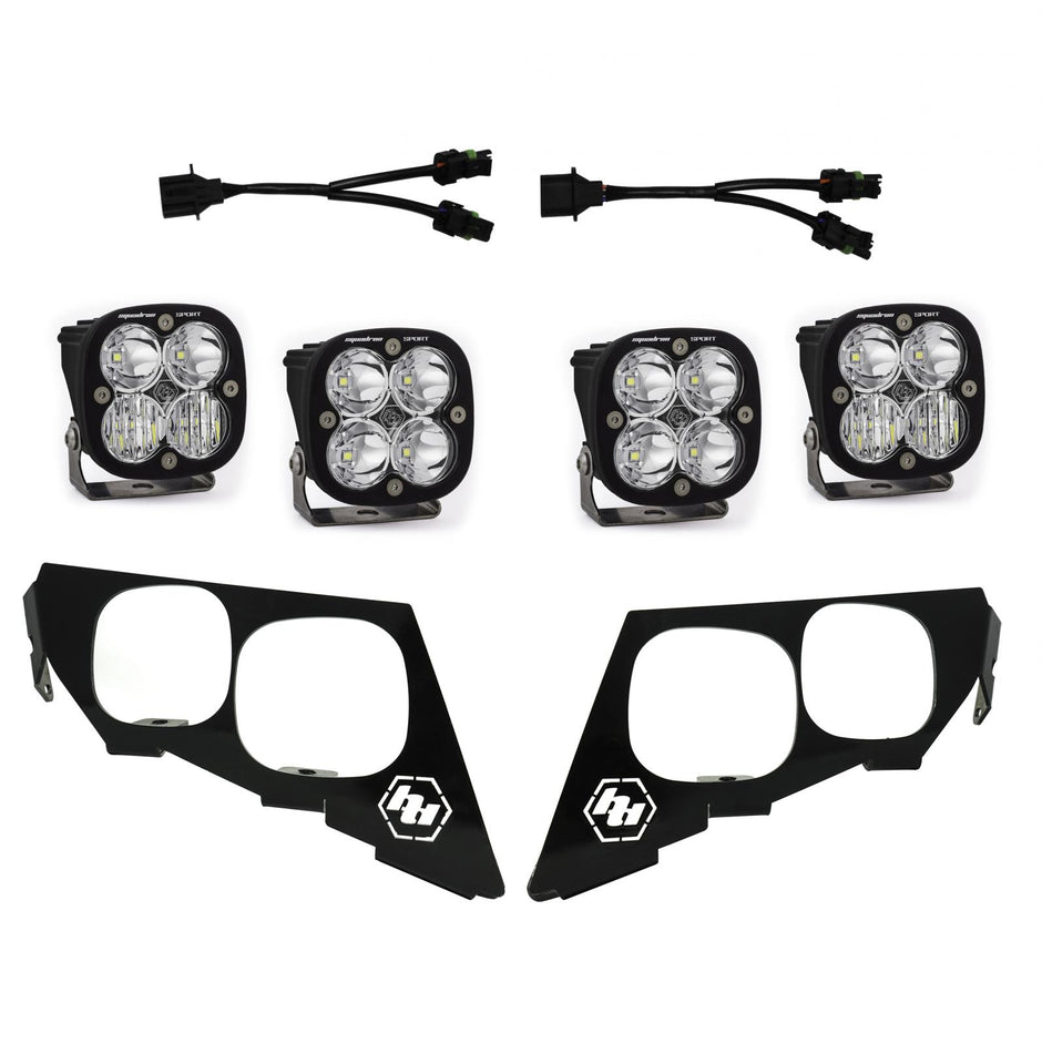 Squadron Sport Headlight Kit - '18-21 Wildcat XX (Multi-Pattern; Clear)