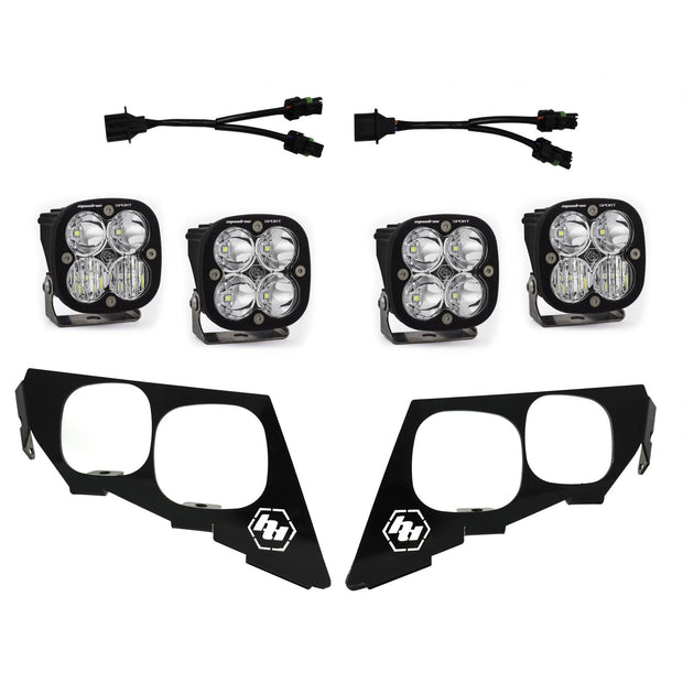 Squadron Sport Headlight Kit - '18-21 Wildcat XX (Multi-Pattern; Clear)
