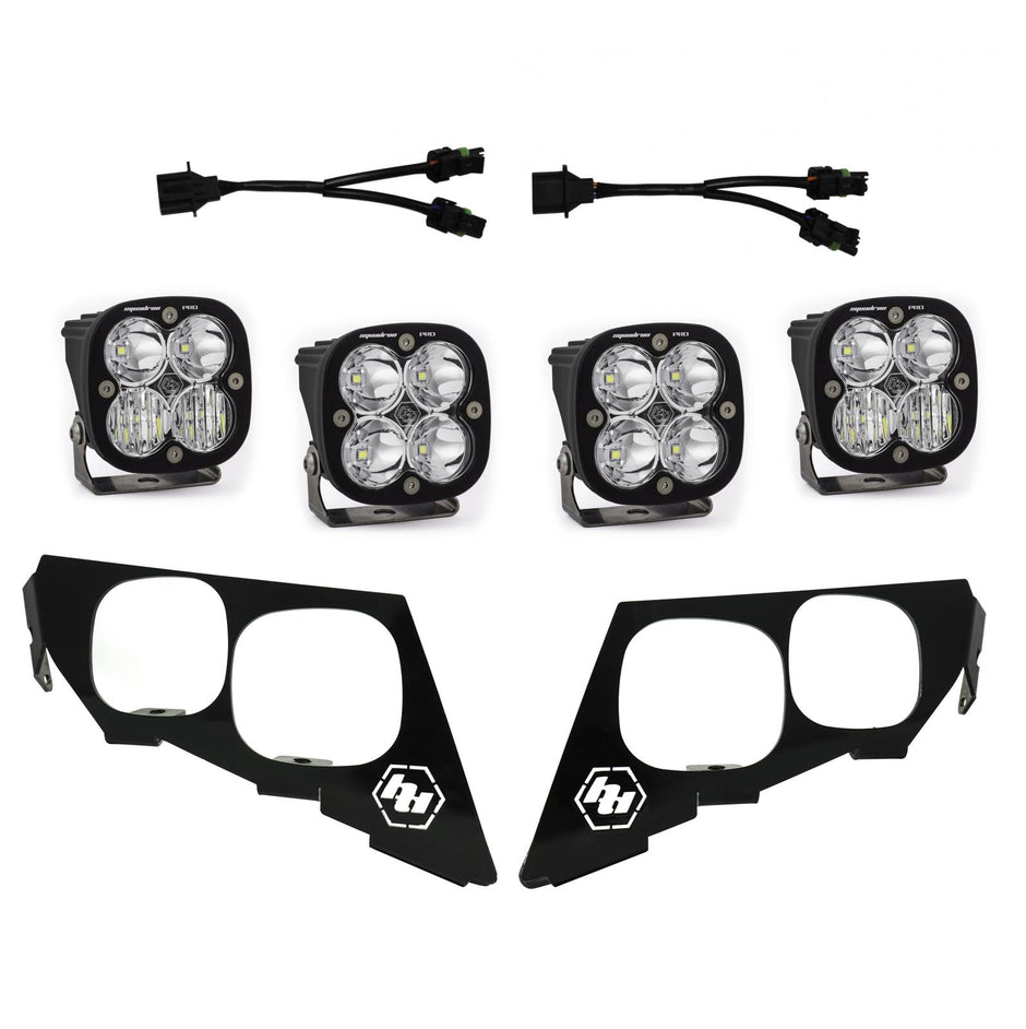 Squadron Pro Headlight Kit - '18-21 Wildcat XX (Multi-Pattern; Clear)