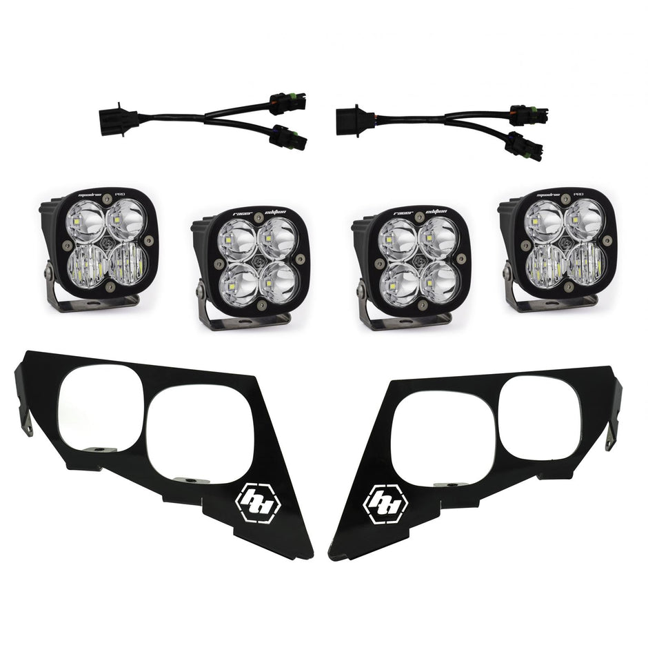 Squadron Unlimited Headlight Kit - '18-21 Wildcat XX (Multi-Pattern; Clear)