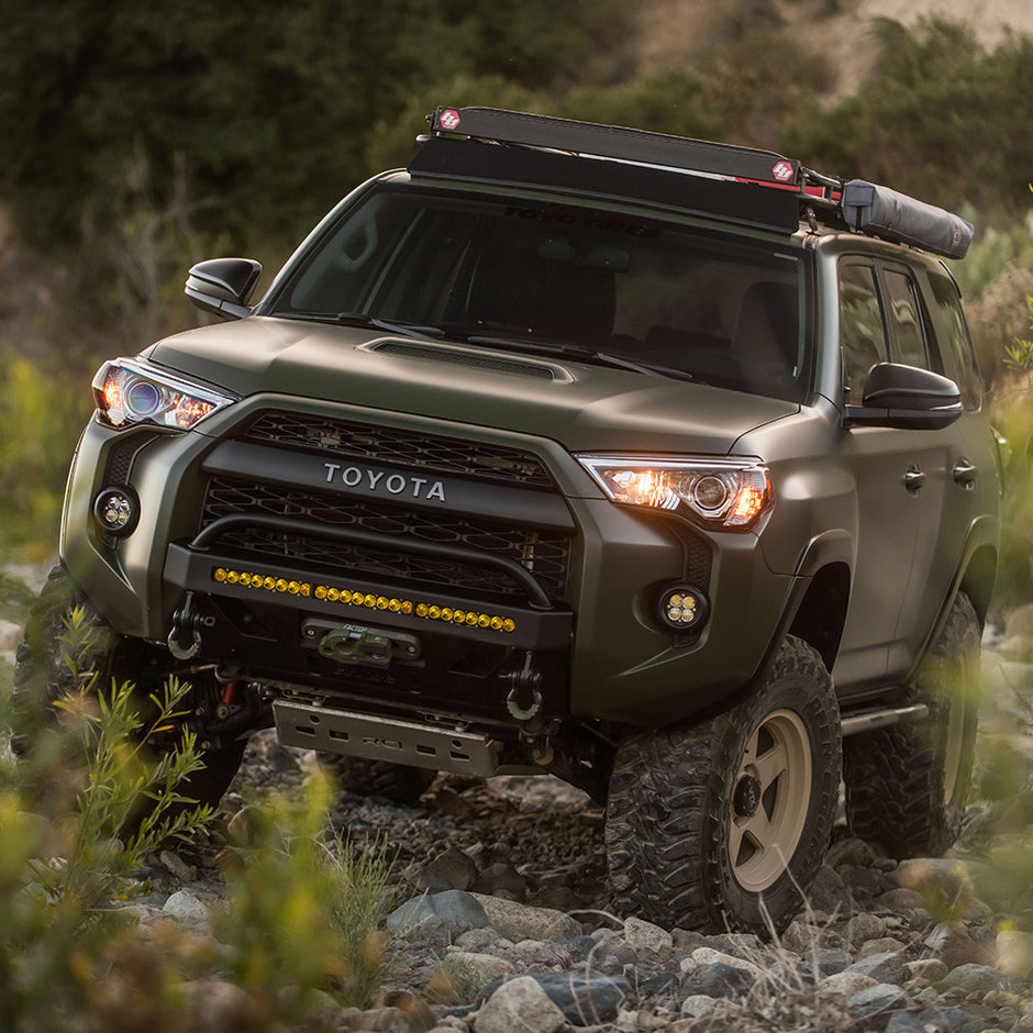 Squadron-R Sport Fog Pocket Kit - '10-24 4Runner; '12-23 Tacoma; '14-21 Tundra  '23-On Sequoia (Wide Cornering; Baja Amber)