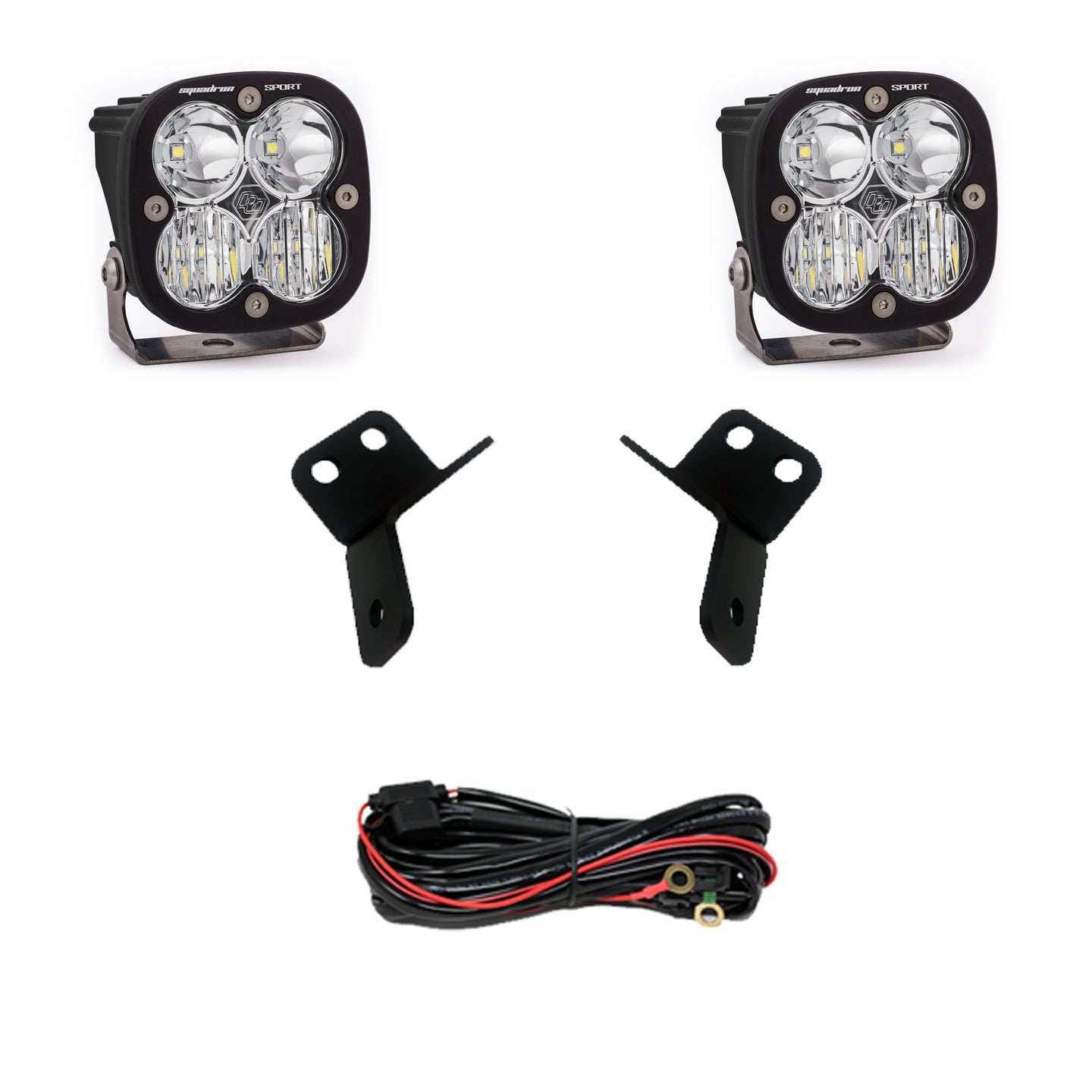 Squadron Sport A-Pillar Kit - '19-23 Talon (Driving/Combo; Clear)