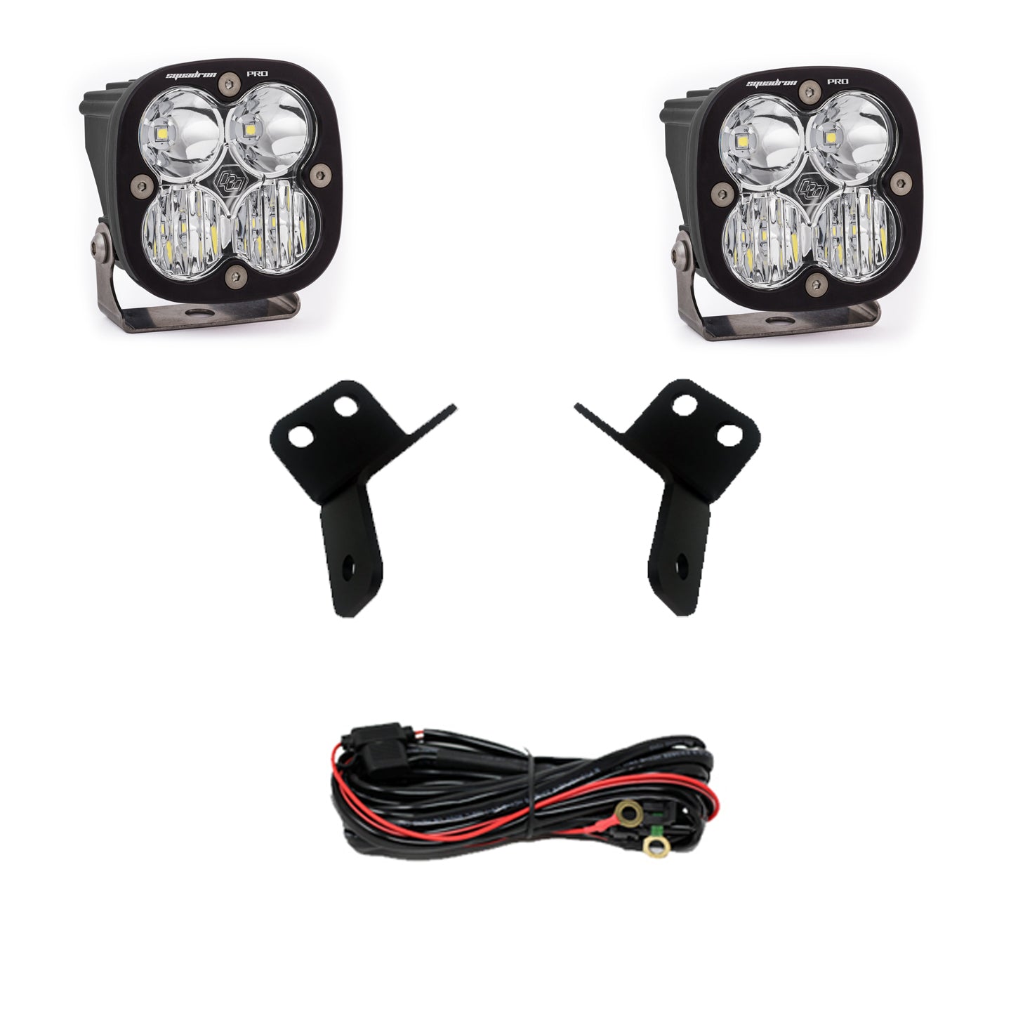 Squadron Pro A-Pillar Kit - '19-23 Talon (Driving/Combo; Clear)