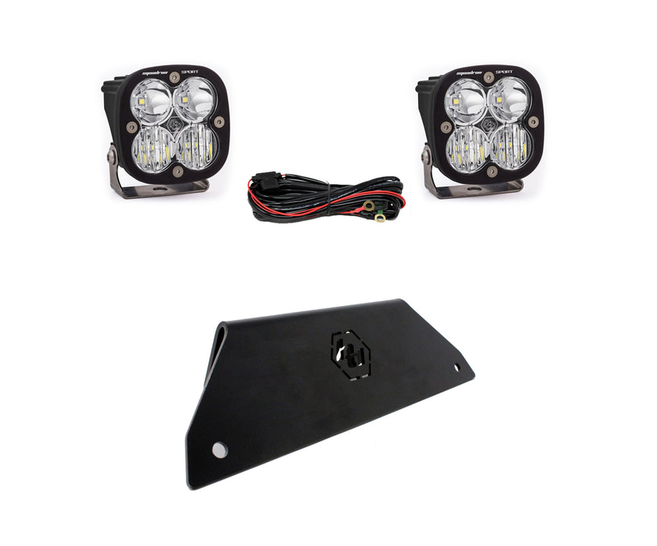 Squadron Sport Lower Bumper Kit - '20-26 RZR Pro XP (Driving/Combo; Clear)