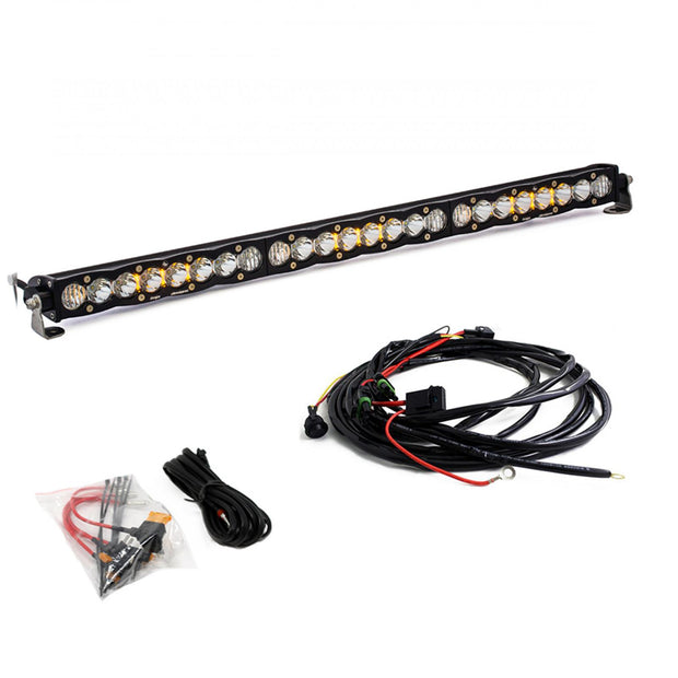 S8 30 Inch Roof Mount Kit - '16-21 RZR Turbo/S; '15-21 RZR 900; '14-21 RZR XP 1000 (Driving/Combo  Clear)