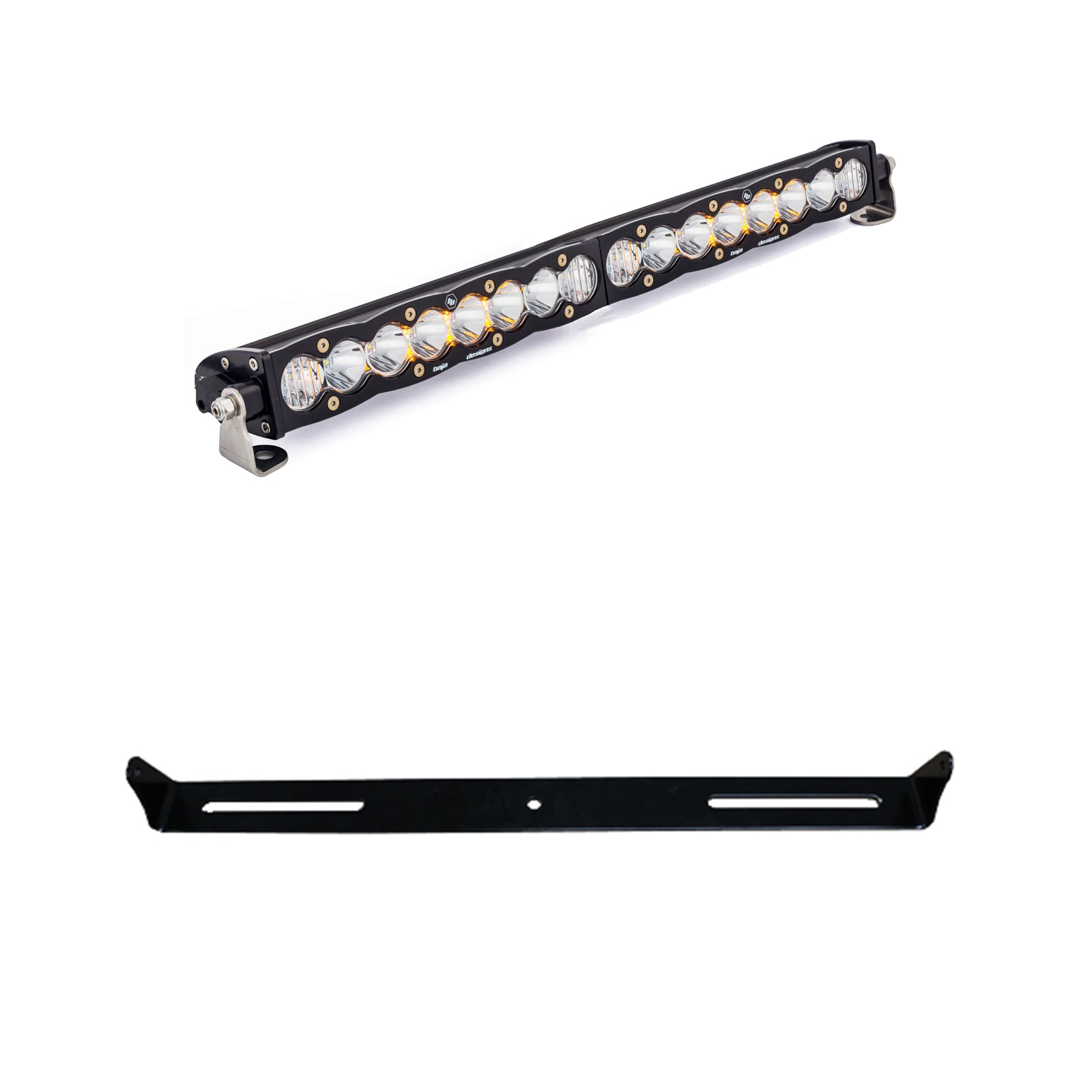 S8 20 Inch Grille Kit - '14-17 Sprinter 2500/3500 (Driving/Combo; Clear)
