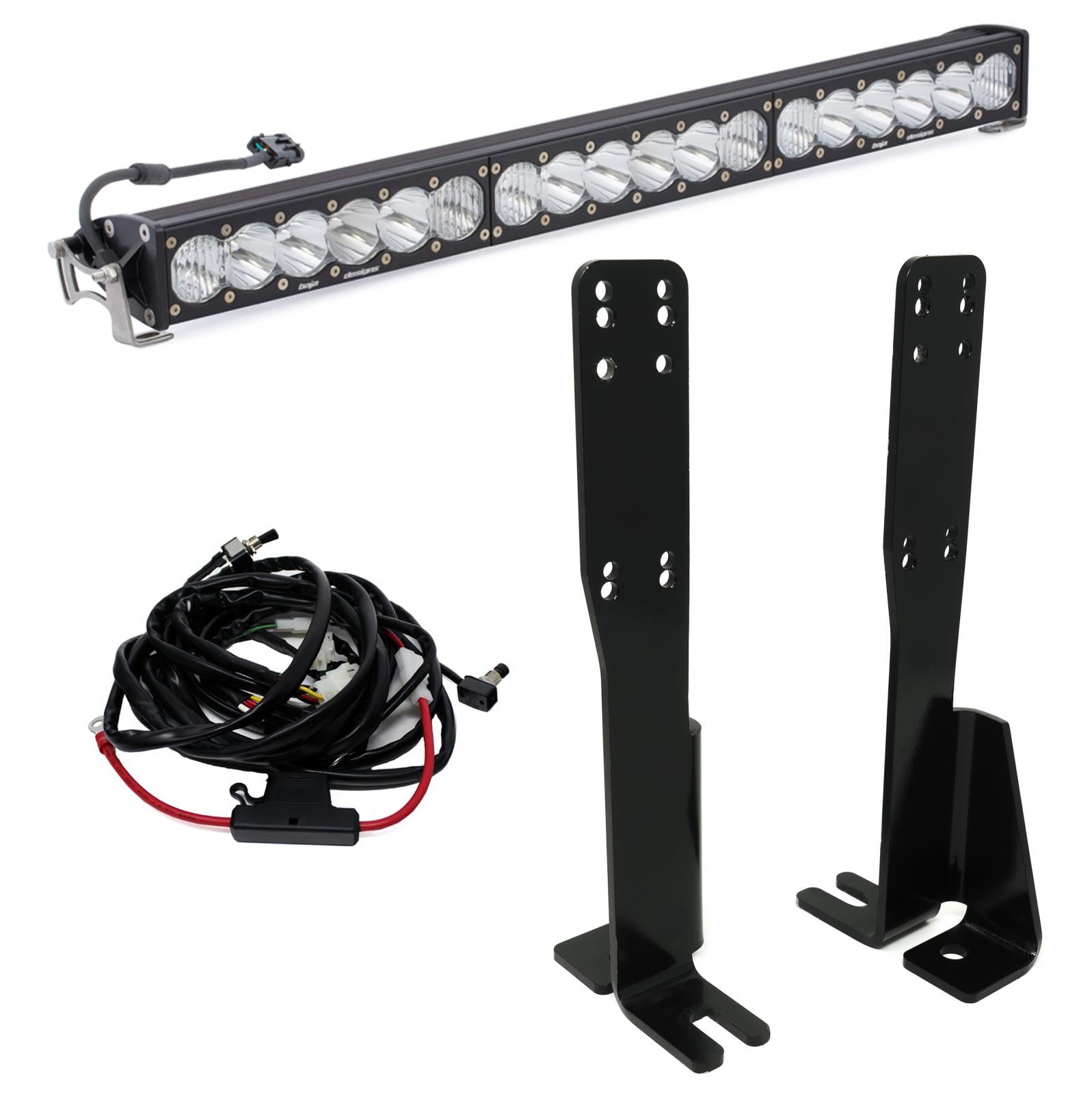 OnX6+ 30 Inch Grille Lower Kit - '14-18 4Runner (Driving/Combo; Clear)