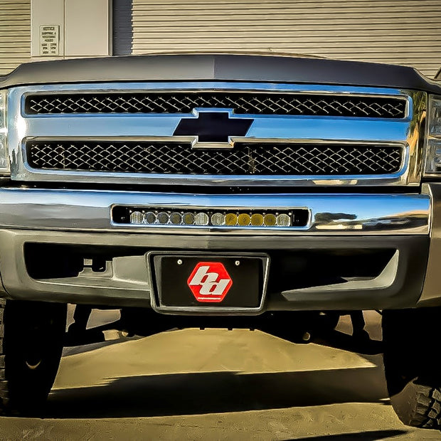OnX6+ 20 Inch Bumper Kit - '07-13 Silverado/Sierra 1500/2500HD/3500HD {'07 New Body Style} (Driving/Combo; Clear)