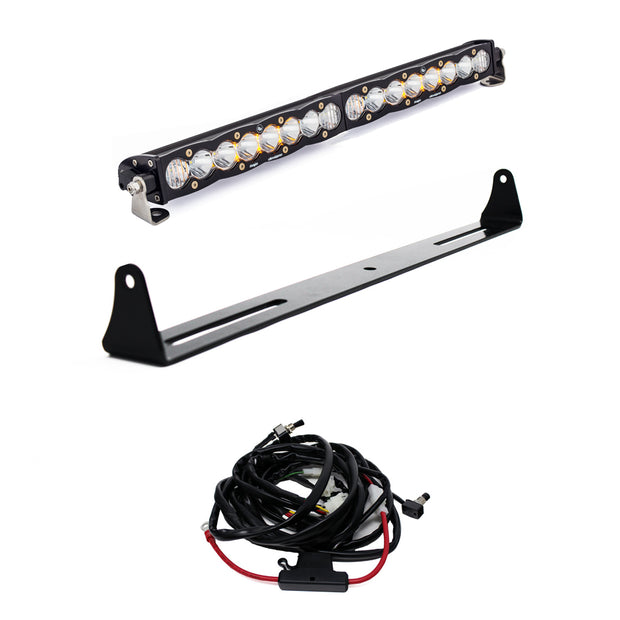 S8 20 Inch Bumper Kit - '07-13 Silverado/Sierra 1500/2500HD/3500HD {'07 New Body Style} (Driving/Combo; Clear)