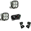 Squadron Pro A-Pillar Kit - '09-10 Ram 1500; '11-18 1500; '19 1500 Classic (Driving/Combo; Clear)